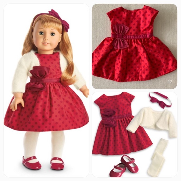 american girl christmas dress